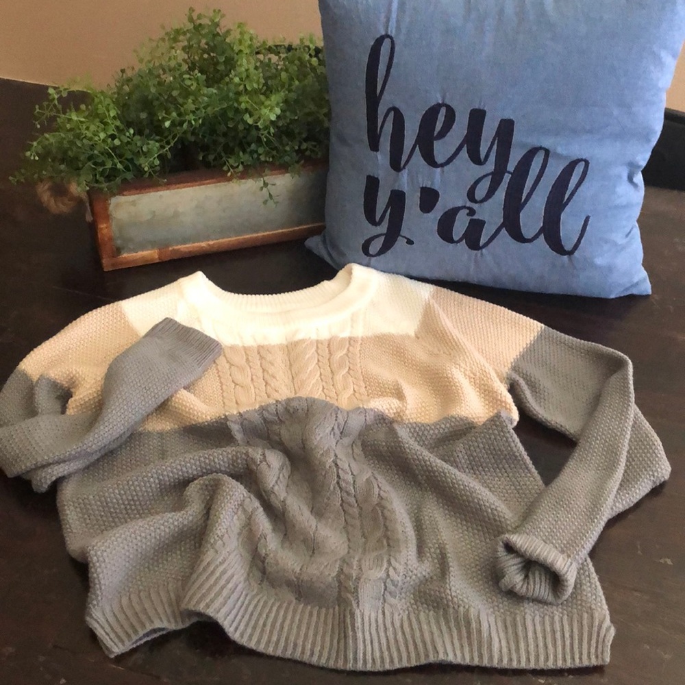 Knit sweater